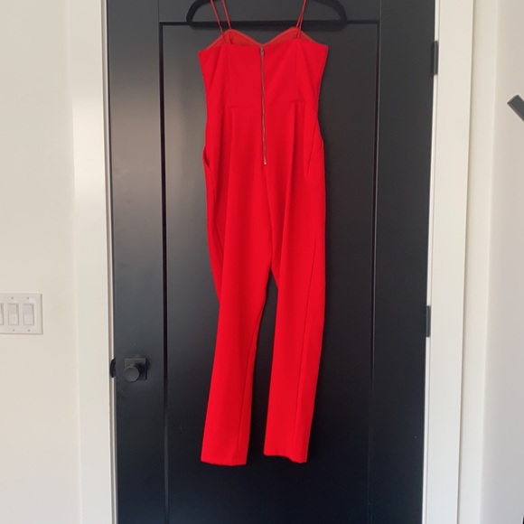 Adelyn Rae Red jumpsuit - Picture 5 of 6